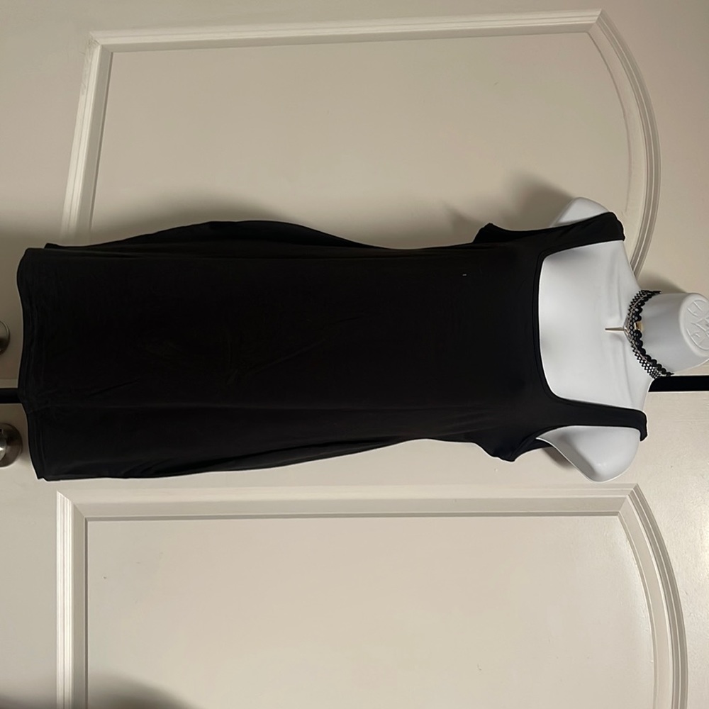 Black t-shirt dress